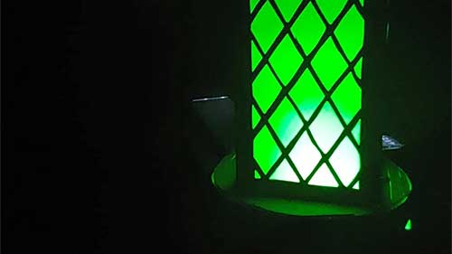 How to Create a Diamond-Pattern Lamp (Arduino-Powered)