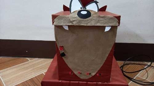 Taz the TRASHmanian Devil: A DIY Arduino Trash Bin