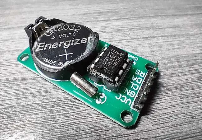DS1302 RTC module